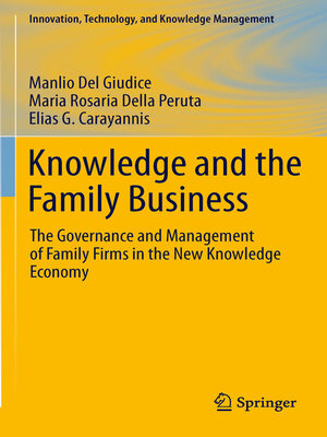 cover image of Knowledge and the Family Business